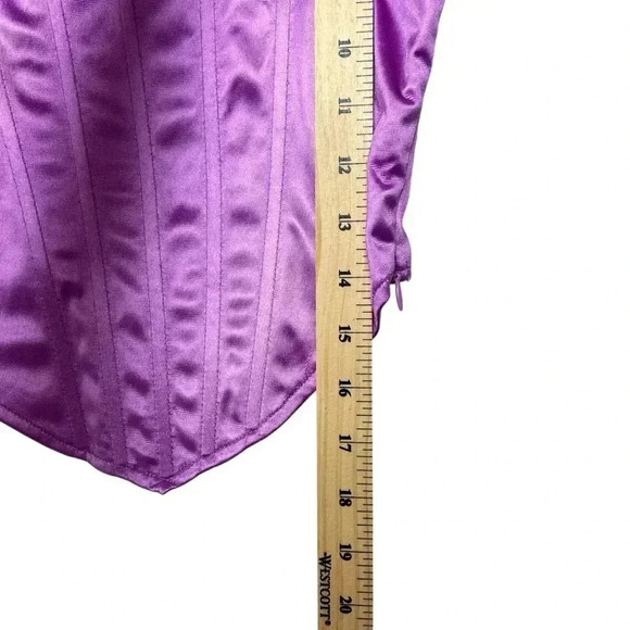 superdown Purple Catey Corset Top Womens Size Small - Picture 10 of 11